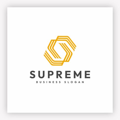 Supreme Hexagon Lines Logo cover image.