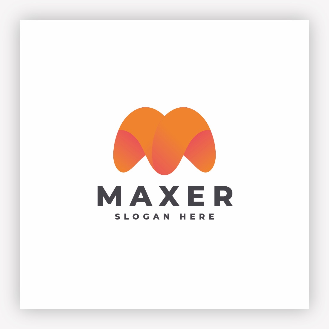 Maxer Abstract M Logo cover image.