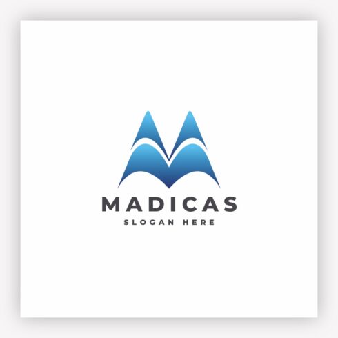 Madicas Abstract M Logo cover image.