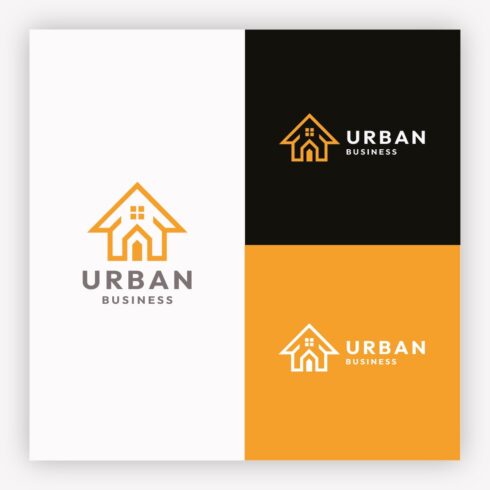 Urban - Modern Home & Real Estate Logo cover image.