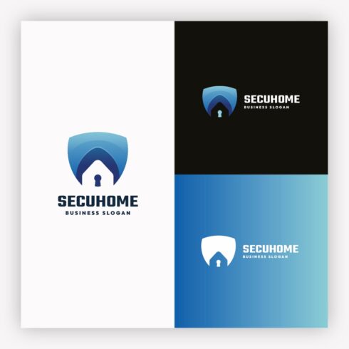 Home Security & Protection Logo cover image.