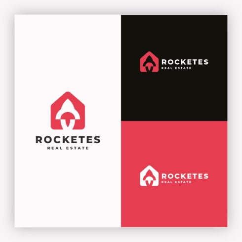 Rocketes - Fast Growth Real Estate Logo cover image.