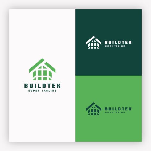 Buildtek - Modern Sustainable Construction & Home Logo cover image.