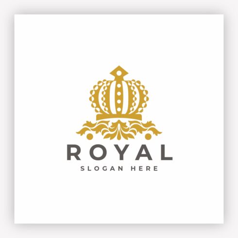 Royal Crown Ornament Logo cover image.