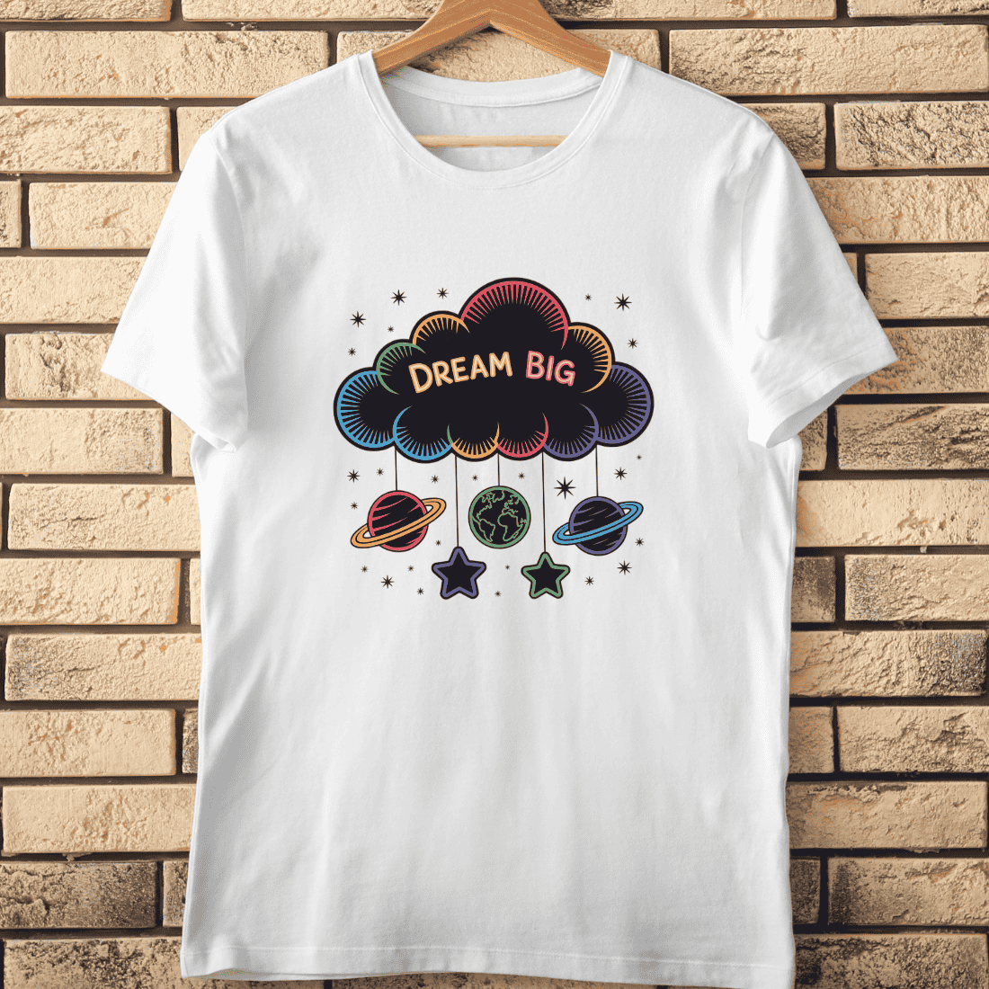 Glow in the Dark T-Shirt Design cover image.