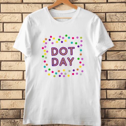 The Dot Day Inspiring T-Shirt Design cover image.