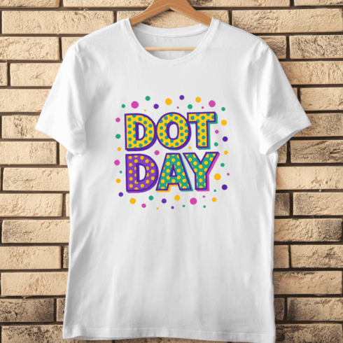 International Dot Day Celebration T-Shirt Design cover image.