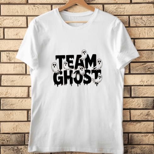 Spooky Cute Ghost Squad PNG T-Shirt Design cover image.
