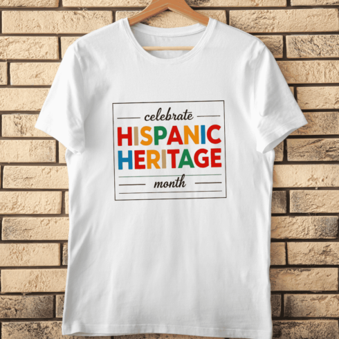 Celebrate Heritage Month T-Shirt Design cover image.
