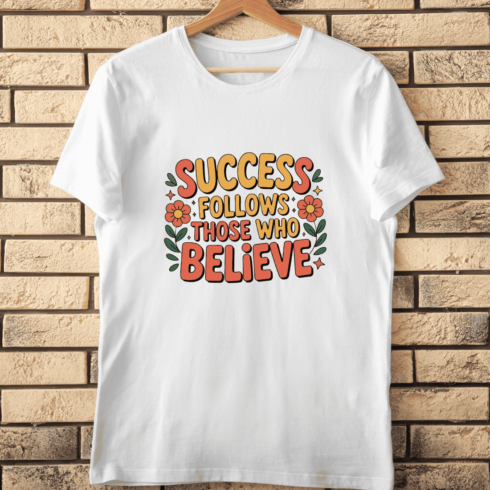 Motivational Quote PNG T-Shirt Design cover image.