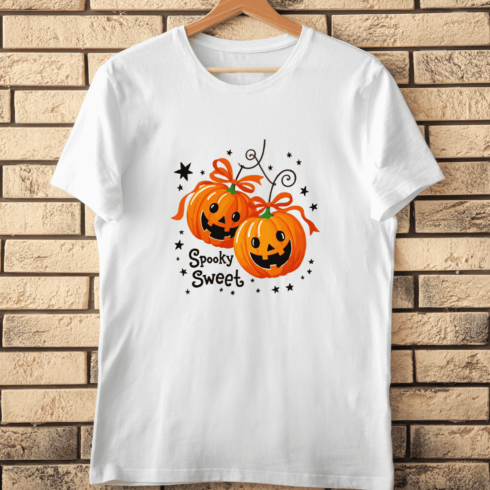Autumn Pumpkin T-Shirt Design cover image.