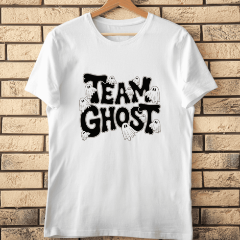 Team Ghost PNG T-Shirt Design cover image.