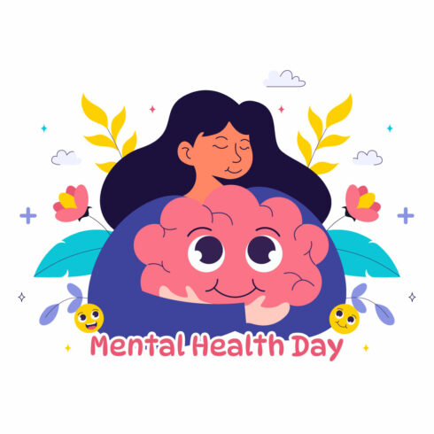11 World Mental Health Day Illustration cover image.