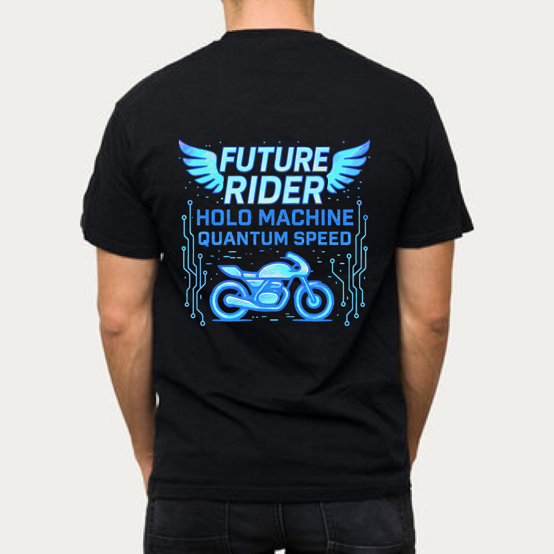 Future Rider Holo Machine Quantum Speed Tee preview image.