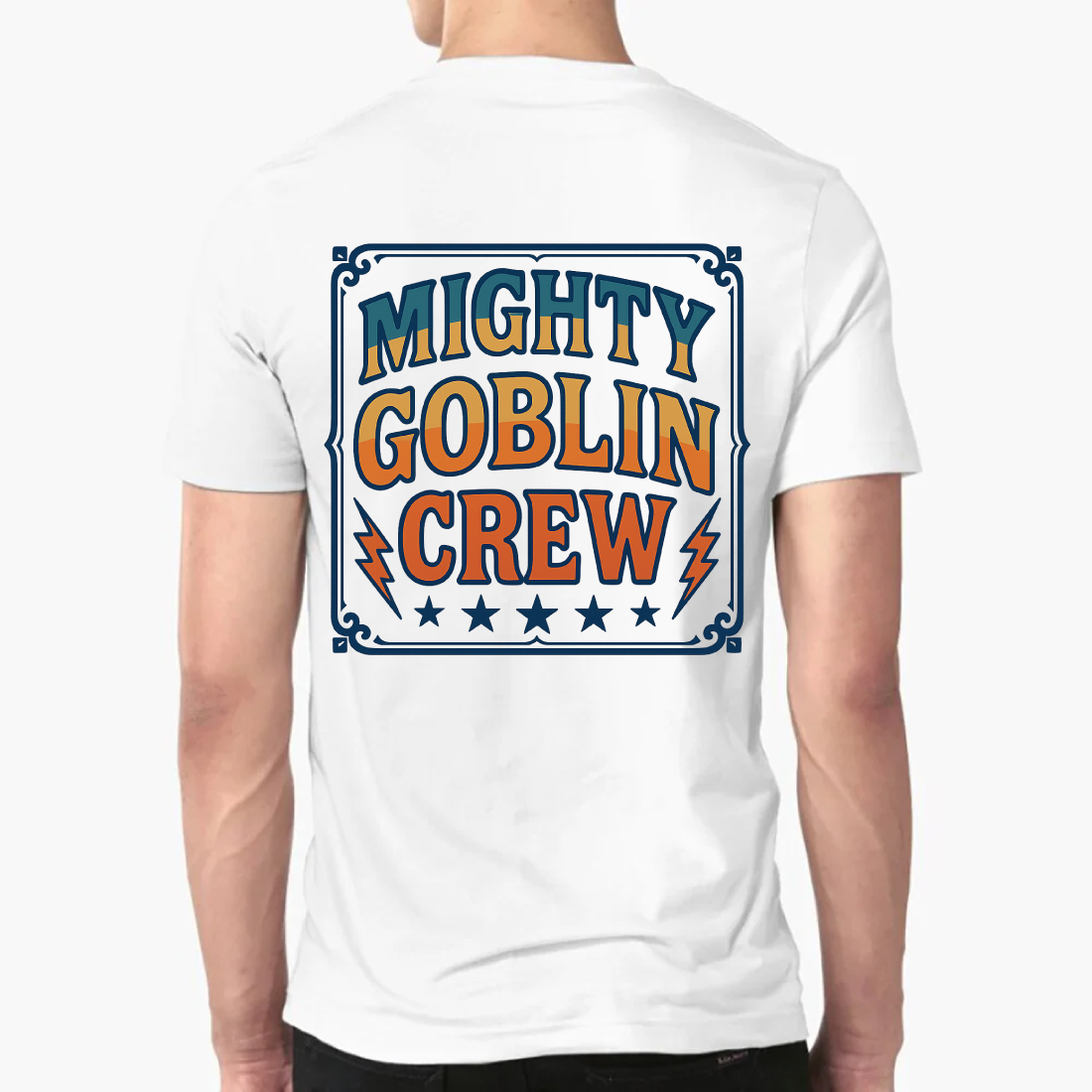 Mighty Goblin Crew Fantasy Gaming T-Shirt preview image.