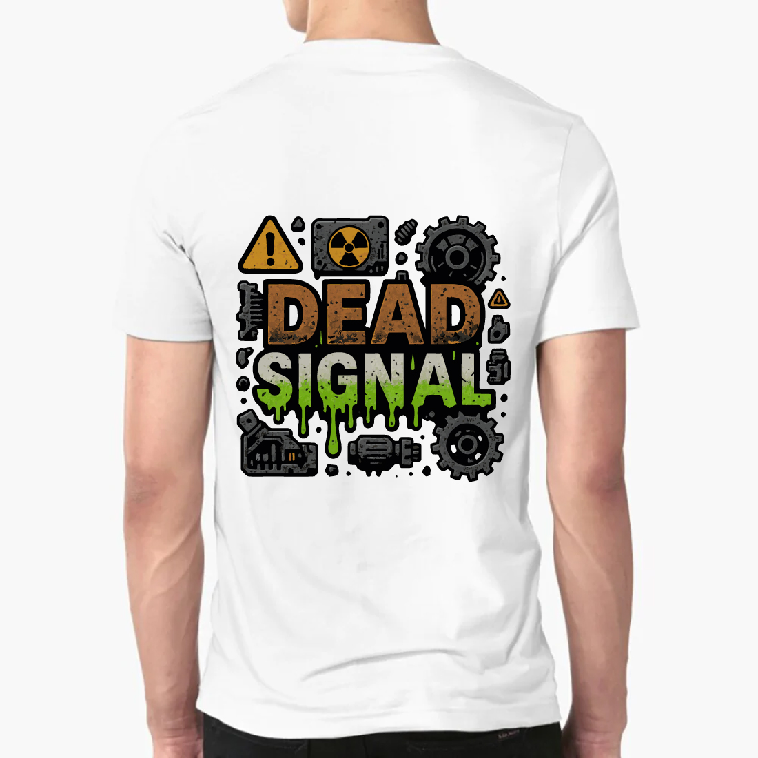 Dead Signal Post Apocalyptic Gaming Tee preview image.