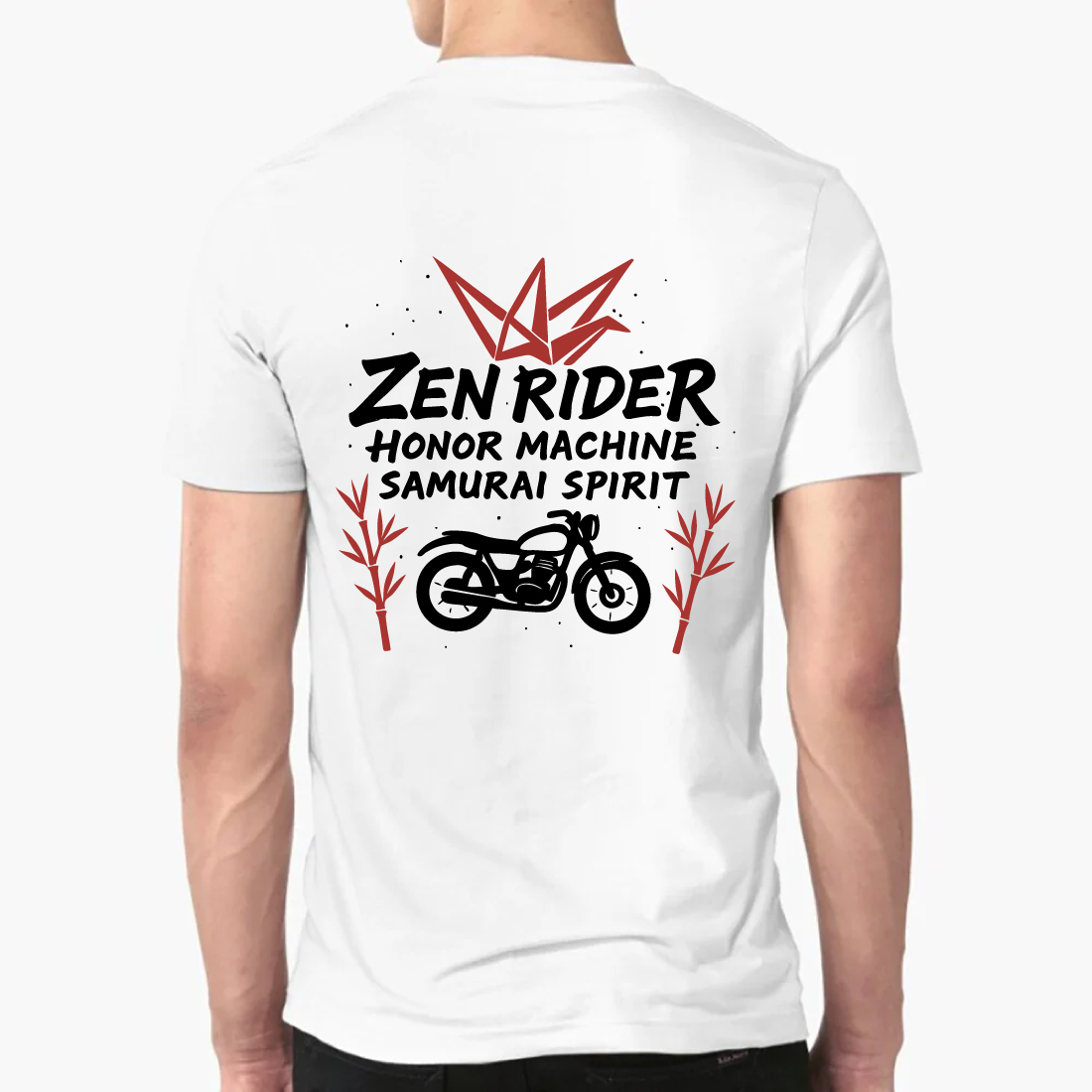 Zen Rider Honor Machine Samurai Spirit Tee preview image.