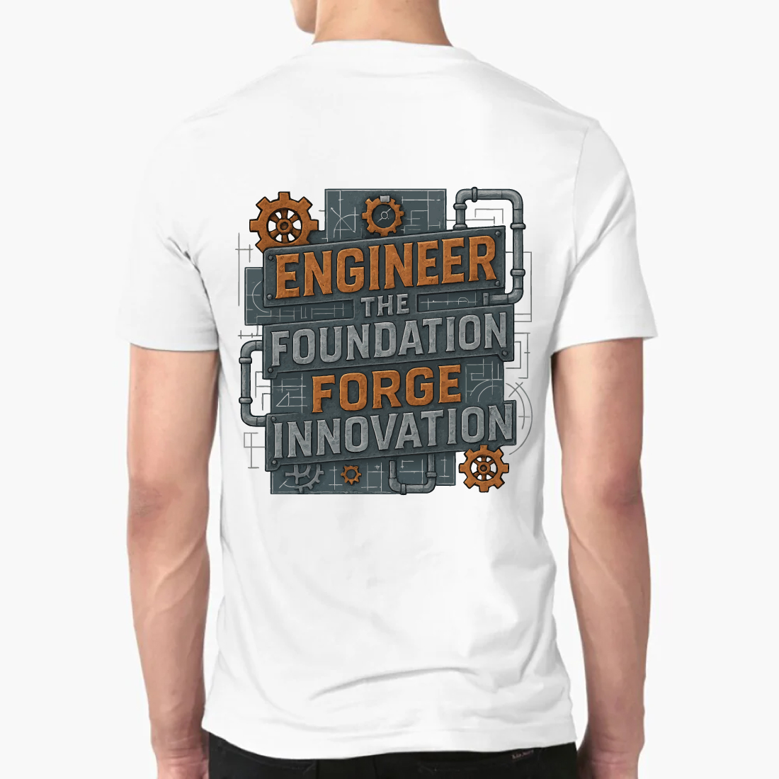 Engineer Foundation Forge Innovation Engineering Tee preview image.
