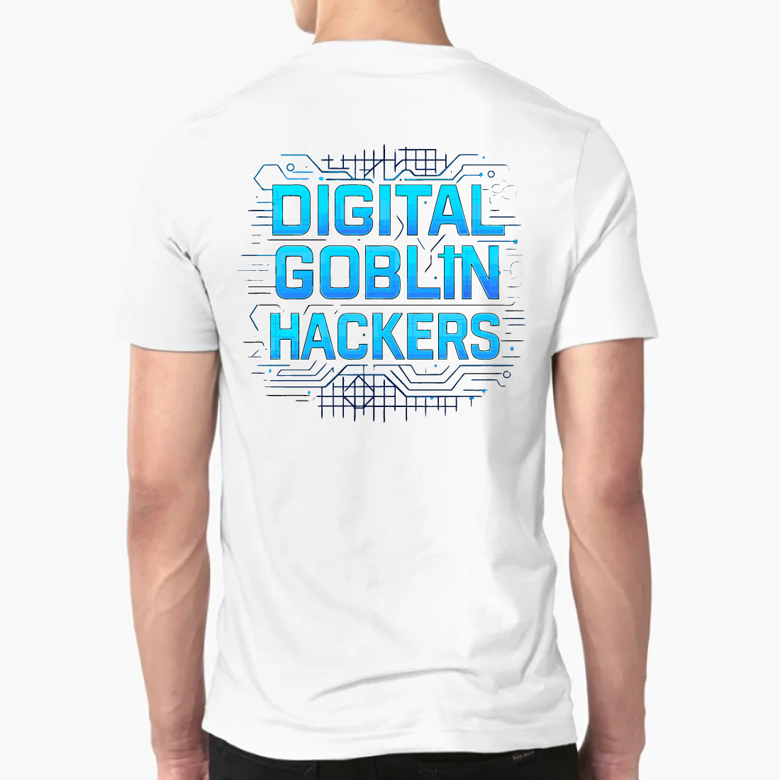 Digital Goblin Hackers Tech Tee - Coding Shirt preview image.