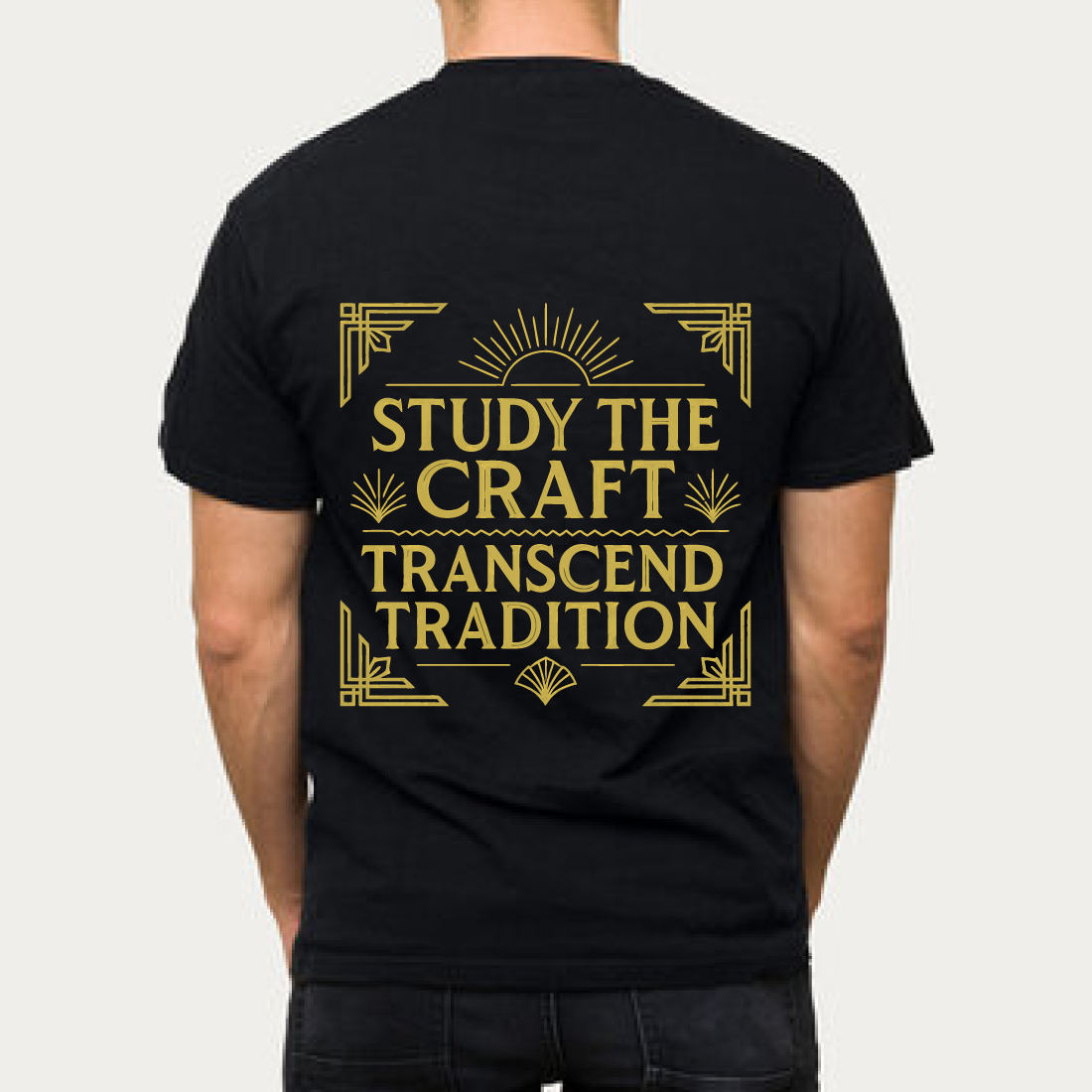 Study The Craft Transcend Tradition T-Shirt preview image.