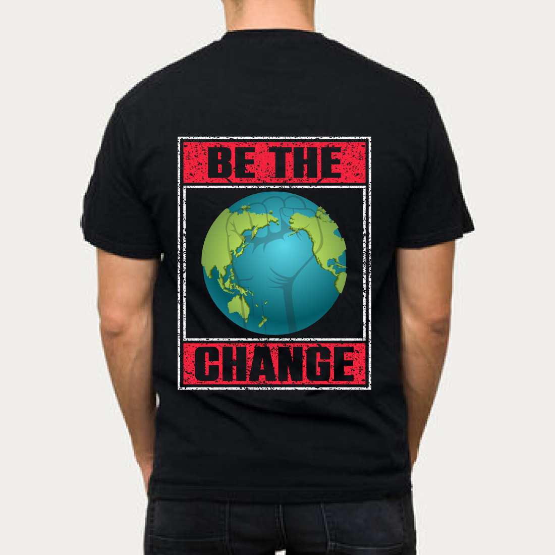 Be The Change Earth Day Environmental T-Shirt preview image.