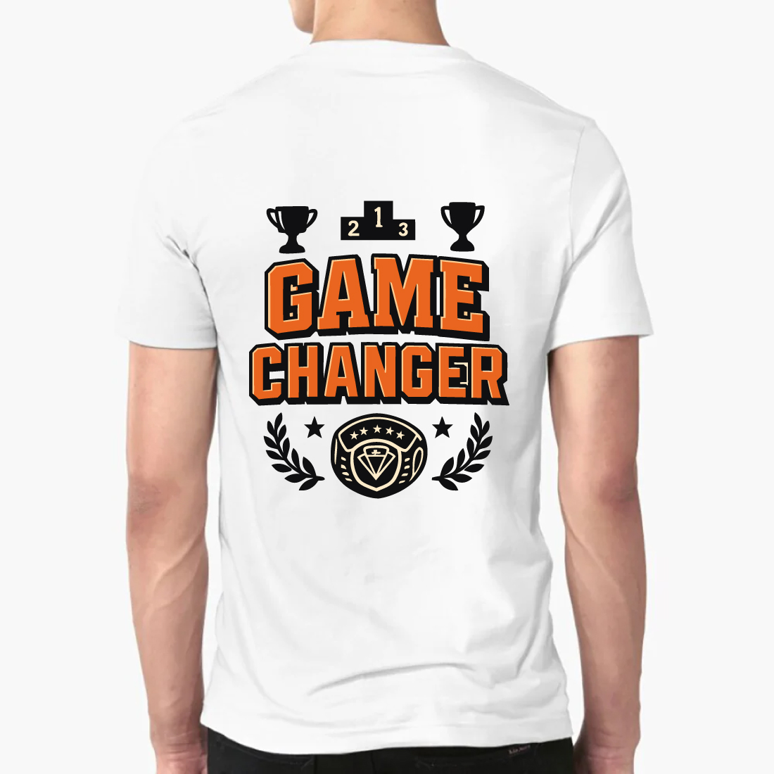 Game Changer Sports Winner Champion T-Shirt preview image.