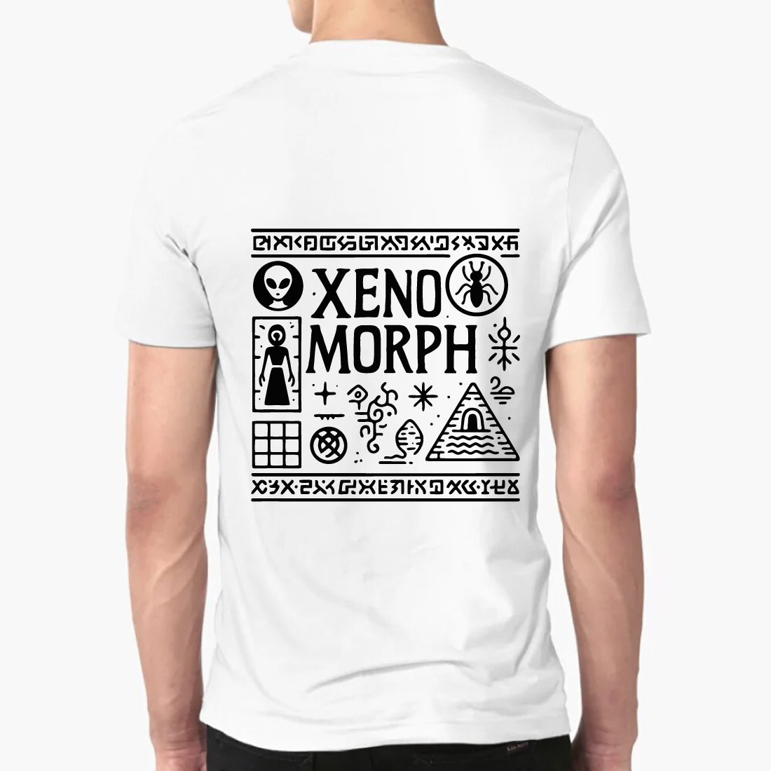 Xenomorph Alien Tee - Sci-Fi Horror Symbol Design preview image.
