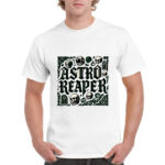 Astro Reaper Space Gothic Skull Tee cover image.