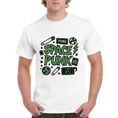 Space Punk Tee - Galactic Anarchist Design cover image.