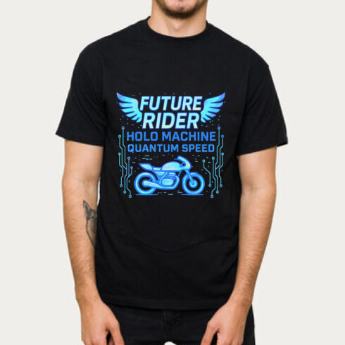 Future Rider Holo Machine Quantum Speed Tee cover image.