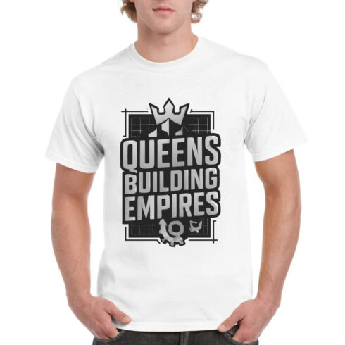 Queens Building Empires Crown T-Shirt Women Power cover image.