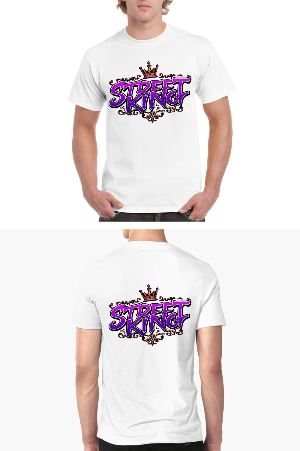 Street King T-Shirt Crown Royal Urban Design Tee pinterest preview image.