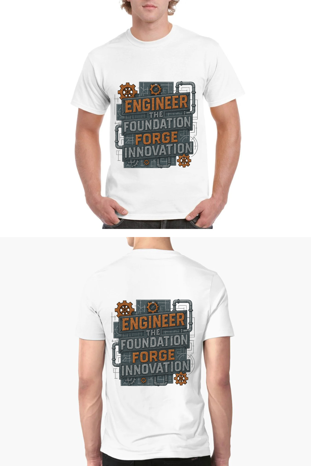 Engineer Foundation Forge Innovation Engineering Tee pinterest preview image.