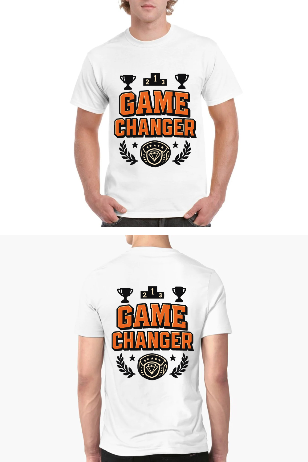 Game Changer Sports Winner Champion T-Shirt pinterest preview image.