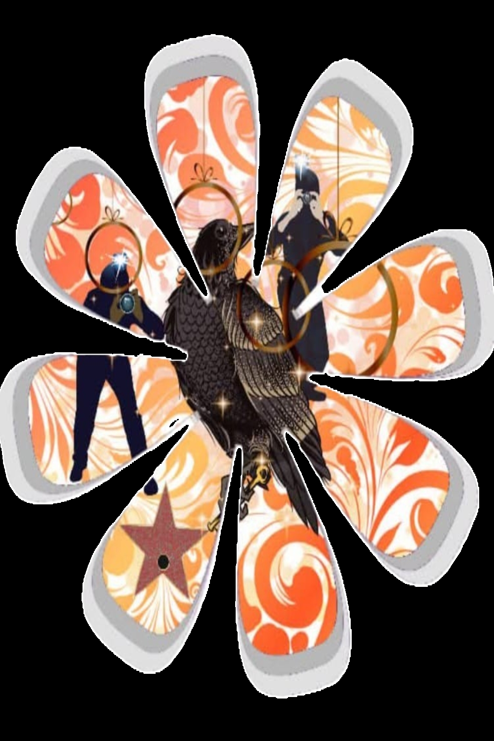 Music Fest Sticker Art pinterest preview image.