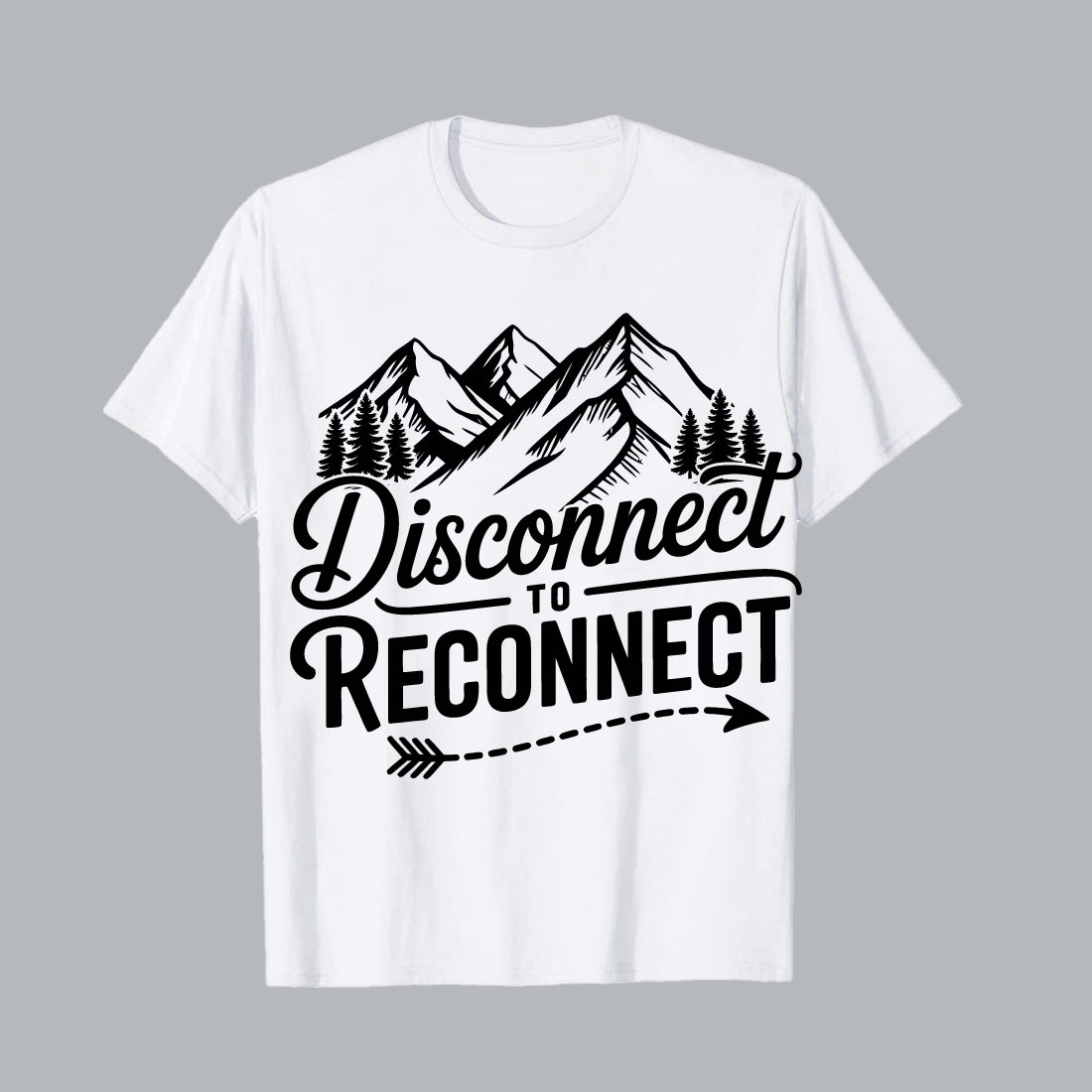 mountain trees disconnect reconnect graphic mountains 736