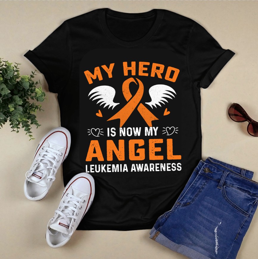 my hero is now my angel leukemia awareness 440