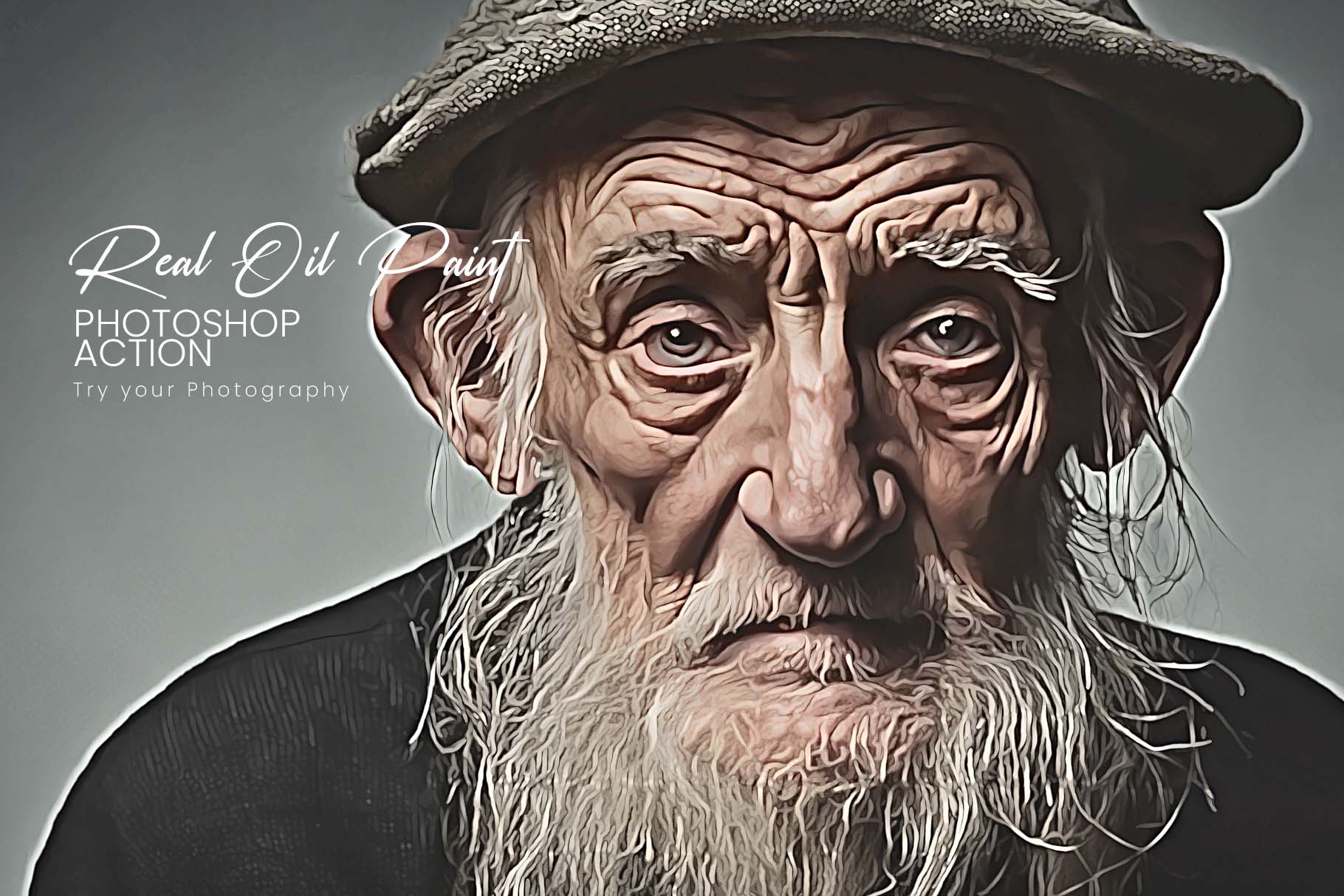 oil paint photo actions 966