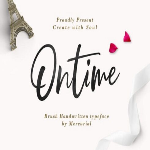 Ontime Font cover image.