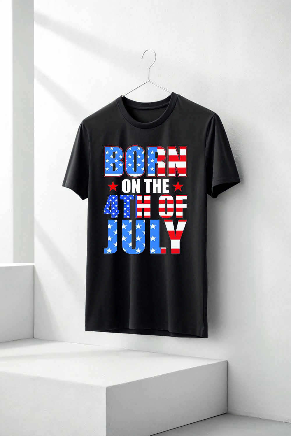 4th of July t shirt design pinterest preview image.
