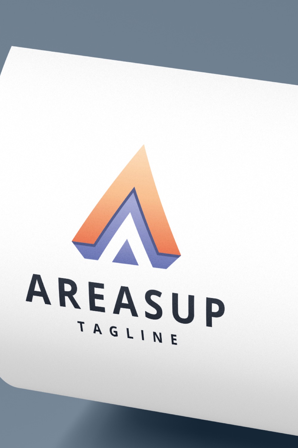 AREASUP Letter A Triangle Logo pinterest preview image.