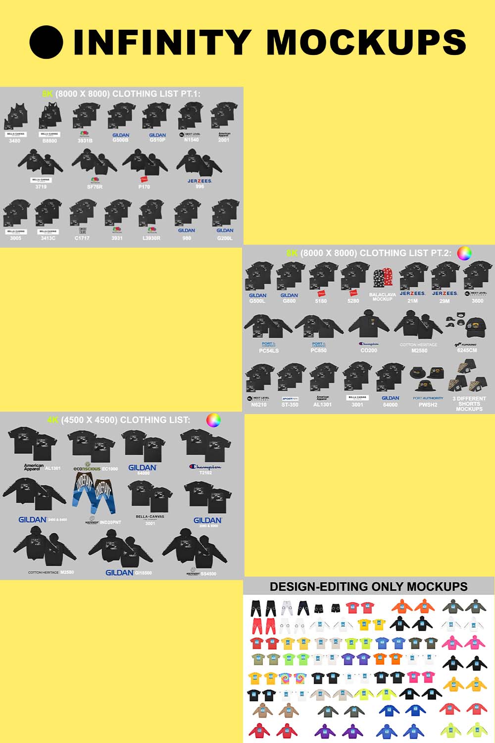 Cotton Heritage M2580 Hanger Mockup pinterest preview image.