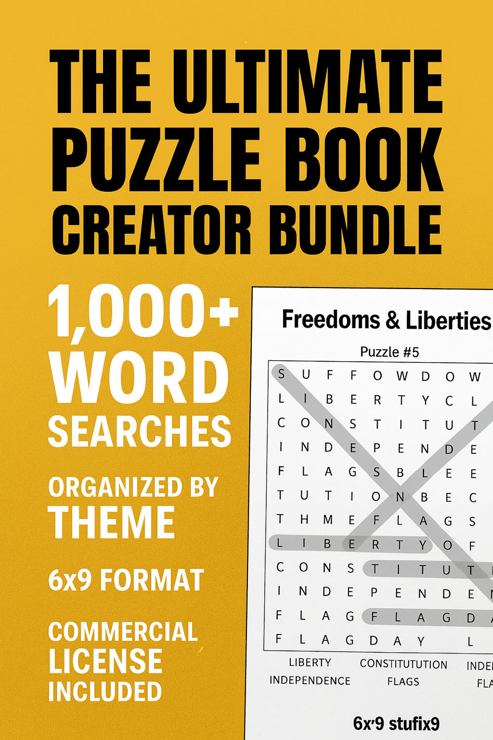The Ultimate Puzzle Book Creator Bundle – 1000+ Word Search Pages for ...