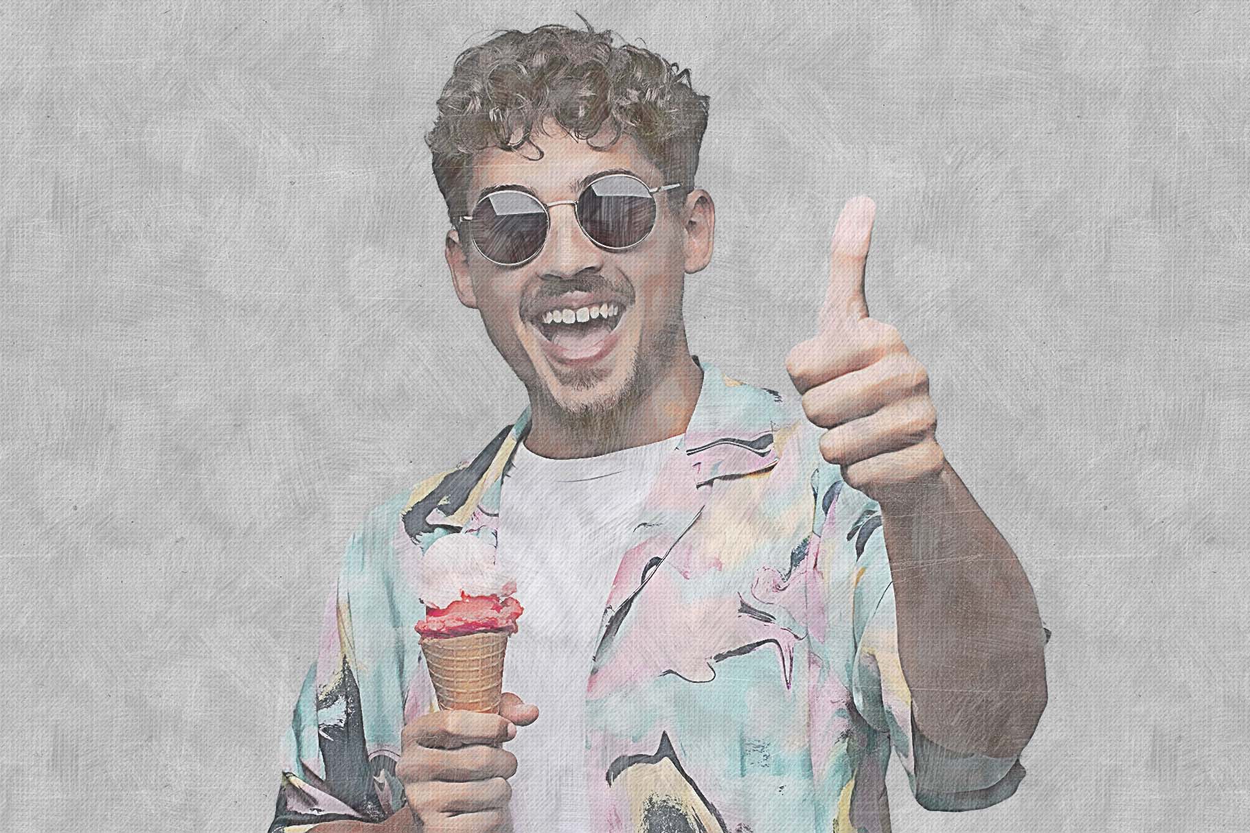 pop poster art photoshop action 8 292