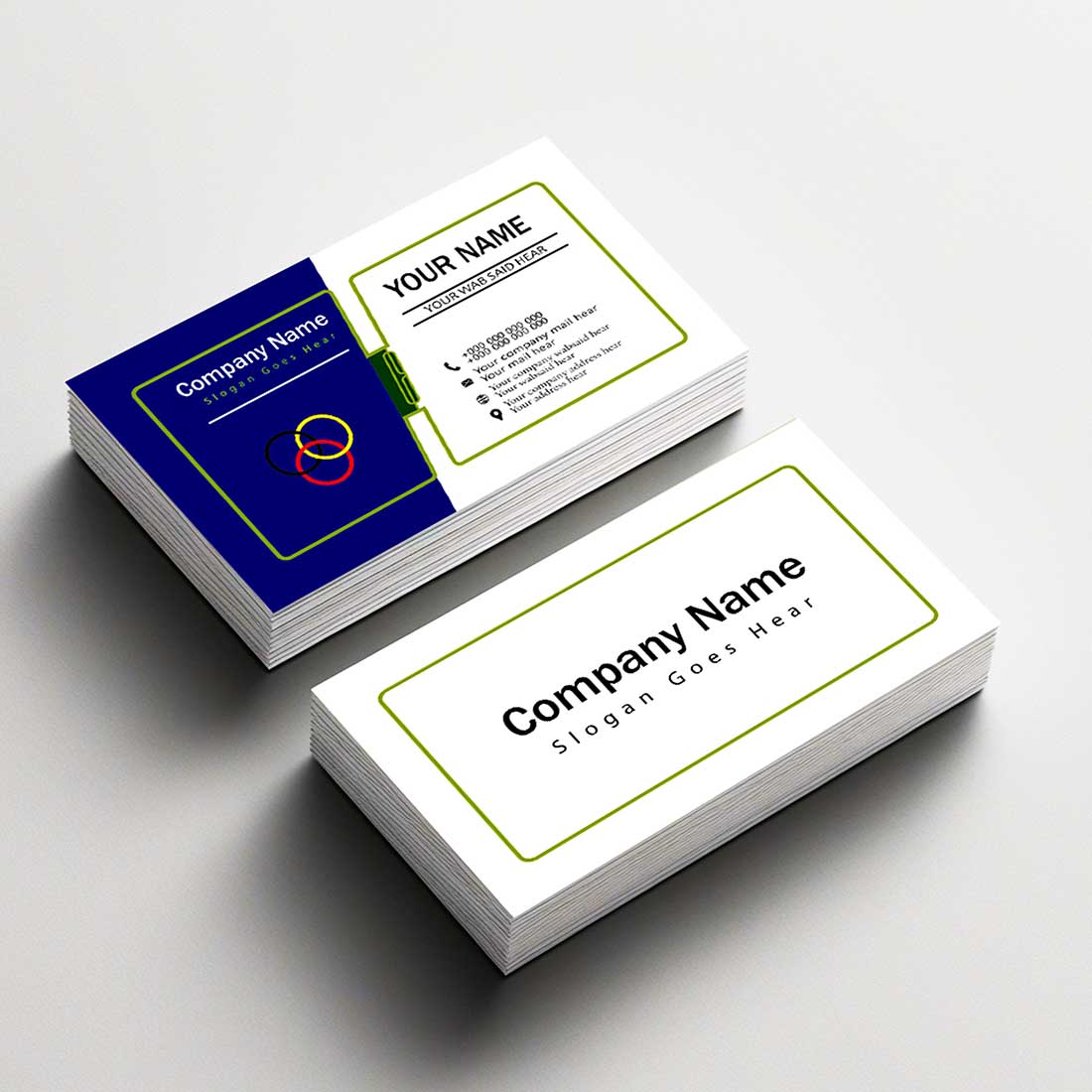 Professional Business Card Bundle | Corporate & Creative Design preview image.