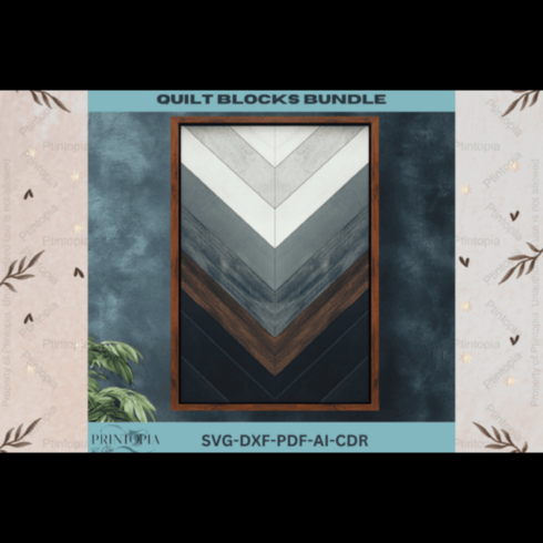 Quilt Blocks SVG Bundle 272 cover image.