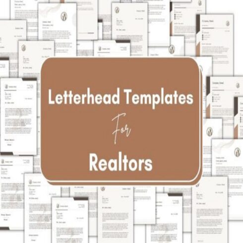 Real Estate Letterhead cover image.