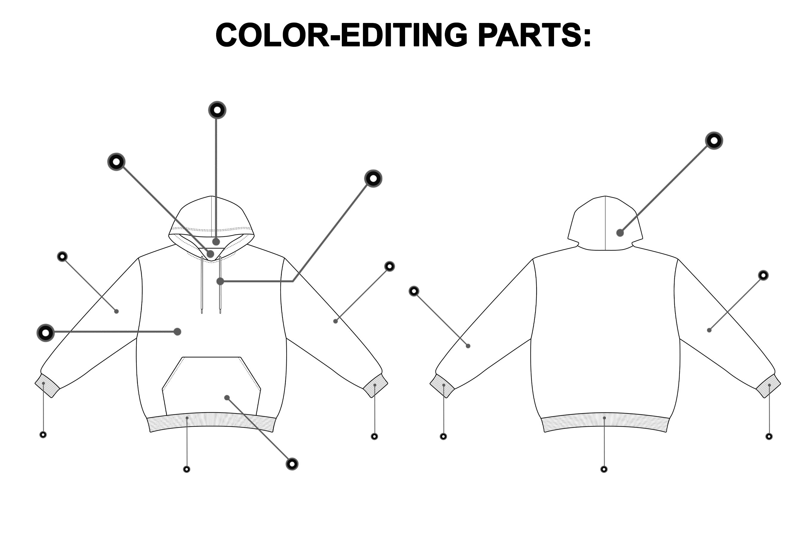 regular basic hoodie 3 568