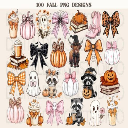 Retro Fall Png, Fall, Halloween Svg cover image.