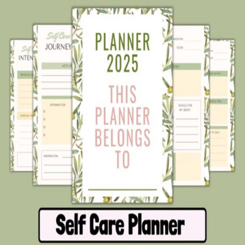 Self Care Planner cover image.